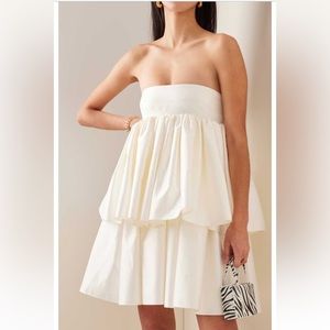 ROTATE Carmina Strapless Mini Dress